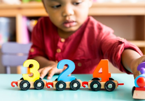 Young child at the Early Childhood Center in Peoria IL